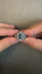 No Name Craft Co. Victorian Memento Mori Skull Ring video — handcrafted 925 sterling silver with skull reliefs